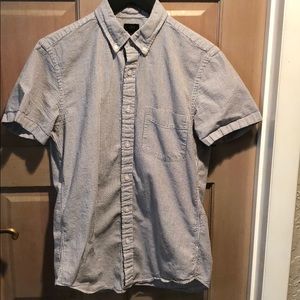 Jcrew men’s size small short sleeve in seersucker